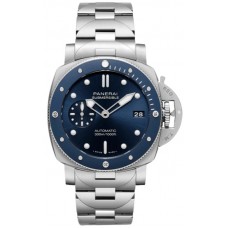 Replica Panerai Submersible Blu Notte Automatic Blue Dial Steel Men‘s Watch PAM02068