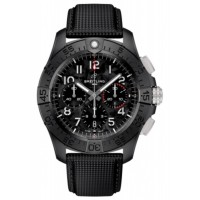 Replica Breitling Avenger B01 Chronograph 44 Night Mission Chronograph Black Dial Men‘s Watch SB0147101B1X1