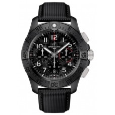 Replica Breitling Avenger B01 Chronograph 44 Night Mission Chronograph Black Dial Men‘s Watch SB0147101B1X1