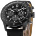 Replica Breitling Super Avi B04 Chronograph GMT 46 Mosquito Night Fighter Black Dial Fabric Strap Men‘s Watch SB04451A1B1X1