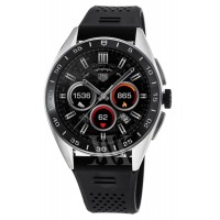 Replica Tag Heuer Connected Calibre E4 - 45mm Black Rubber Strap Men‘s Watch SBR8A10.BT6259