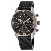Replica Breitling Superocean Heritage II Chronograph 44 Steel &Rose Gold Rubber Strap Men‘s Watch U13313121B1S1