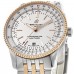 Replica Breitling Navitimer 1 Automatic 38 Silver Dial Rose Gold &Steel Men‘s Watch U17325211G1U1