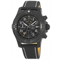 Replica Breitling Avenger Chronograph 45 Night Mission Black Dial Deployment Men‘s Watch V13317101B1X2