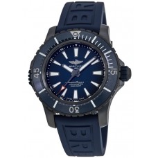 Replica Breitling Superocean Automatic 48 Blue Dial Blue Rubber Strap Men‘s Watch V17369161C1S1
