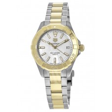 Replica Tag Heuer Aquaracer Lady 300M 32MM Yellow Gold &Steel Women‘s Watch WBD1320.BB0320