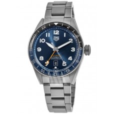 Replica Tag Heuer Autavia COSC GMT Batman Blue Dial Steel Men‘s Watch WBE511A.BA0650