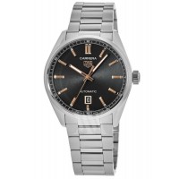 Replica Tag Heuer Carrera Automatic Black Rose Gold Dial Steel Men‘s Watch WBN2113.BA0639