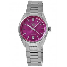 Replica Tag Heuer Carrera Automatic 36mm Pink Dial Steel Women‘s Watch WBN2313.BA0001