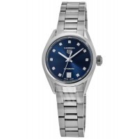 Replica Tag Heuer Carrera Automatic Blue Diamond Dial Steel Women‘s Watch WBN2413.BA0621