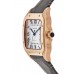 Replica Cartier Santos De Cartier Large Automatic Silver Dial Grey Men‘s Watch WGSA0019