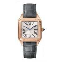 Replica Cartier Santos Dumont Silver Dial Women‘s Watch WGSA0022