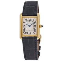 Replica Cartier Tank Louis Large Silver Dial Yellow Gold Women‘s Watch WGTA0067