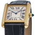 Replica Cartier Tank Louis Large Silver Dial Yellow Gold Women‘s Watch WGTA0067