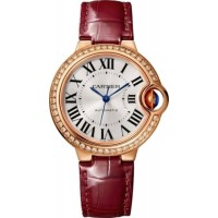 Replica Cartier Ballon Bleu 18kt Rose Gold Diamond Women‘s Watch WJBB0033