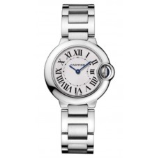 Replica Cartier Ballon Bleu 28mm Silver Opaline Dial Women‘s Watch WSBB0067