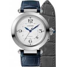 Replica Cartier Pasha 41mm Silver Dial Men‘s Watch WSPA0010