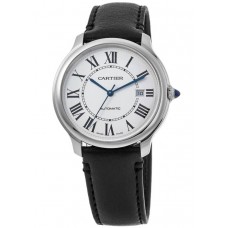 Replica Cartier Ronde Must De Cartier Silver Dial Men‘s Watch WSRN0032
