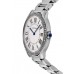 Replica Cartier Ronde Must De Cartier 36mm Custom Diamond Bezel Steel Women‘s Watch WSRN0034-CD