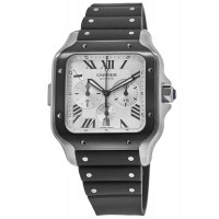 Replica Cartier Santos De Cartier Chronograph Automatic Men‘s Watch WSSA0017