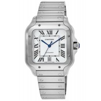 Replica Cartier Santos De Cartier Silver Dial Men‘s Watch WSSA0018