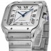 Replica Cartier Santos De Cartier Silver Dial Men‘s Watch WSSA0018