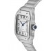 Replica Cartier Santos De Cartier Silver Dial Men‘s Watch WSSA0018