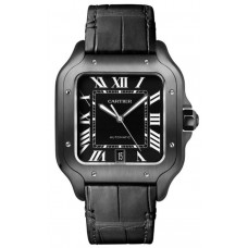 Replica Cartier Santos De Cartier Large Steel ADLC Men‘s Watch WSSA0039