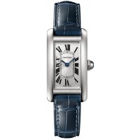 Replica Cartier Tank Americaine Small Silver Dial Women‘s Watch WSTA0043