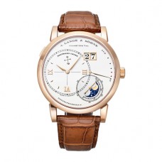 A. Lange & Sohne Grand Lange 1 LUNA MUNDI Mechanical in White Gold 119.032 Imitation