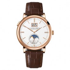 A. Lange & Sohne Saxonia Moon Phase 40mm Mens Watch 384.032 Imitation