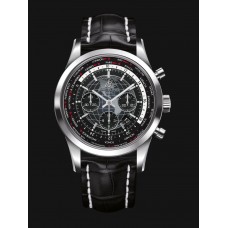 Breitling Transocean Chronograph Unitime Black AB0510U4/BE84/760P/A20BA.1 Imitation