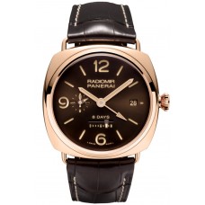 Panerai Radiomir 8 Days GMT rose gold PAM00395 Imitation