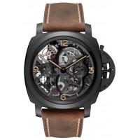 Panerai Luminor 1950 Tourbillon GMT Ceramica PAM00528 Imitation