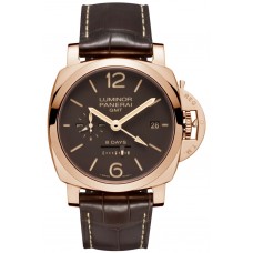 Panerai Luminor 1950 8 Days GMT rose gold PAM00576 Imitation