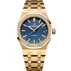 Audemars Piguet Royal Oak Selfwinding Yellow Gold Blue 15451BA.ZZ.1256BA.01