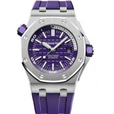 Audemars Piguet Royal Oak Offshore Diver Stainless Steel Purple 15710ST.OO.A077CA.01