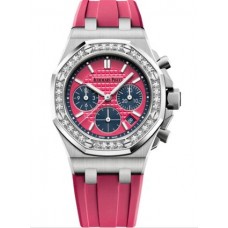 Audemars Piguet Royal Oak OffShore Lady Chronograph Stainless Steel Pink Diamond 26231ST.ZZ.D069CA.01