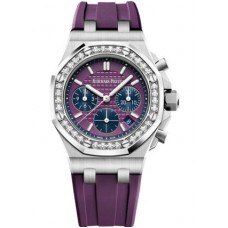 Audemars Piguet Royal Oak OffShore Lady Chronograph Stainless Steel Plum Diamond 26231ST.ZZ.D075CA.01 Audemars Piguet Royal Oak OffShore Lady Chronograph Stainless Steel Plum Diamond 26231ST.ZZ.D075CA.01