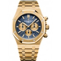 Audemars Piguet Royal Oak Chronograph 41 Yellow Gold Blue Bracelet 26331BA.OO.1220BA.01