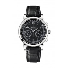 A. Lange & Sohne 1815 Chronograph White Gold/Black/Pulsometer 414.028