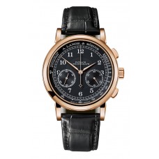 A. Lange & Sohne 1815 Chronograph Pink Gold/Black/Pulsometer 414.031