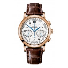 A. Lange & Sohne 1815 Chronograph Pink Gold/Black/Pulsometer 414.032