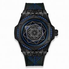 Hublot Big Bang One Click Sang Bleu All Black Blue 39mm 465.CS.1119.VR.1201.MXM18