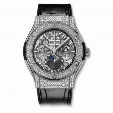 Hublot Clasic Fusion Aerofusion Moonphase Titanium Pav&eacute 45mm 517.NX.0170.LR.1704