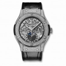 Hublot Clasic Fusion Aerofusion Moonphase Titanium Pav&eacute 45mm 517.NX.0170.LR.1704