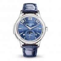 Patek Philippe Tourbillon Minute Repeater Perpetual Calendar hite Gold / Blue 5207G-001