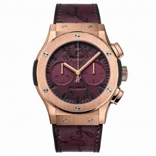 Hublot Classic Fusion Chronograph Berluti Scritto Bordeaux 45mm 521.OX.O50V.VR.BER18