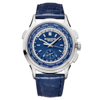 Patek Philippe Complications Blue Dial Automatic 18K White Gold 5930G-001