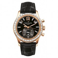 Patek Philippe Complications Chronograph Annual Calendar Automatic Gold Diamond 5961R-010